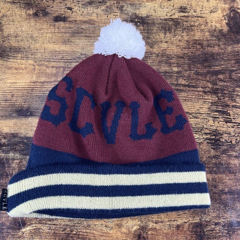 Black Scale SCVLE Beanie Hat Cap